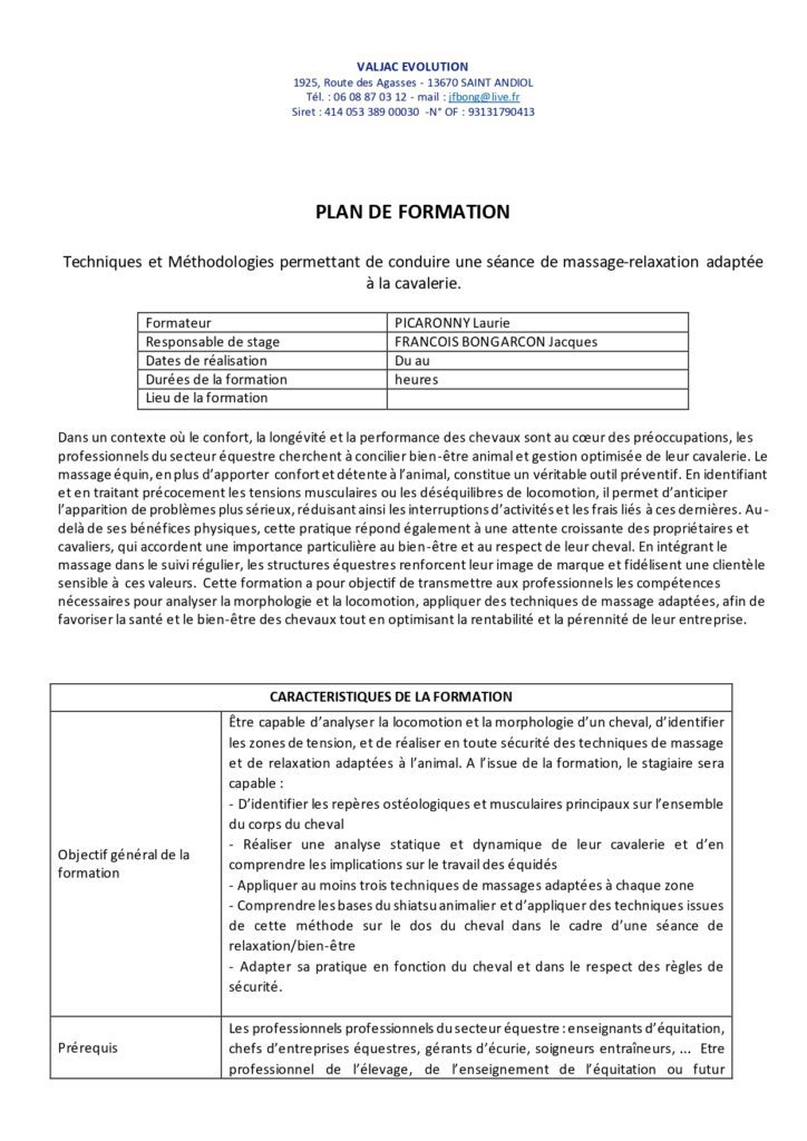 Valjac Formation Equestre Avignon PICARRONY AUTOMNE 2025 Page 0001