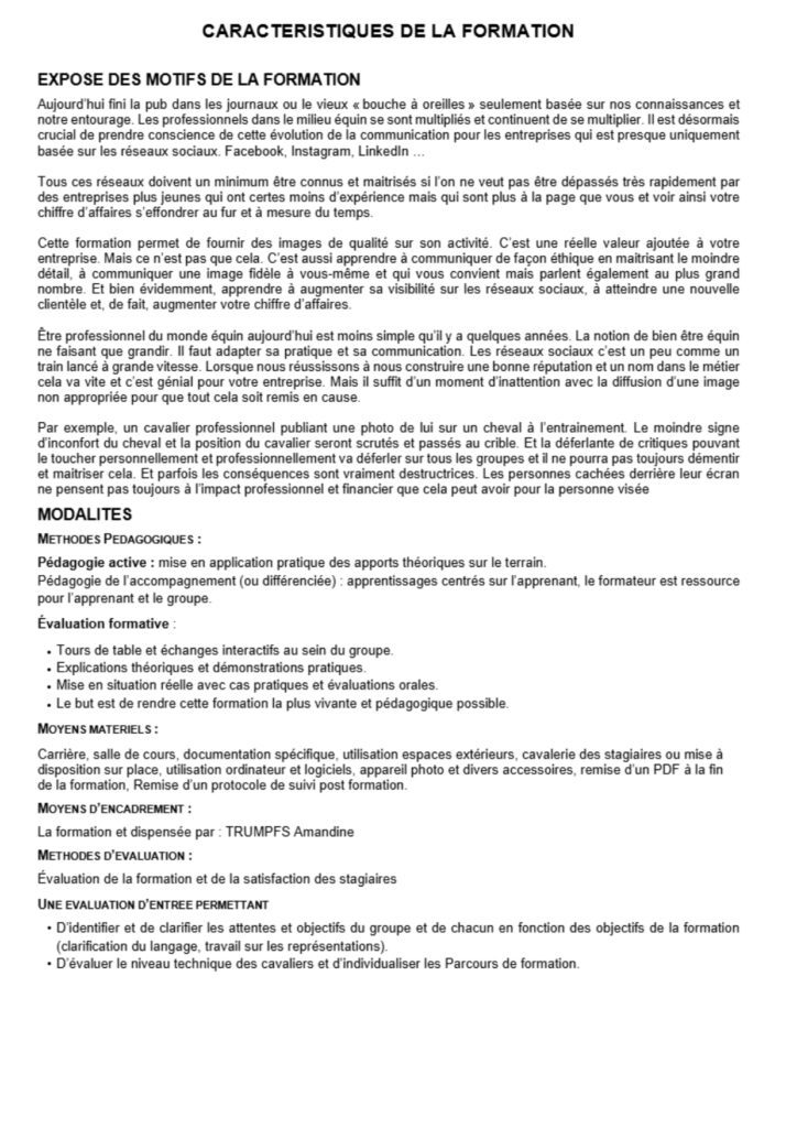 Valjac Formation Equestre Avignon Photographie Animale Et Communication Sur Les Reseaux Sociaux Page 0002